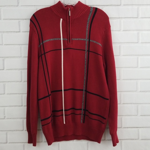 Geoffrey Beene Other - Geoffrey Beene 1/2 Zip Cotton Pullover Sweater
